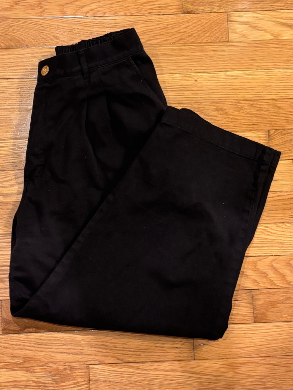 Big Bud Press High Waist Trousers - Medium Petite
 - Black - Picture 2 of 2
